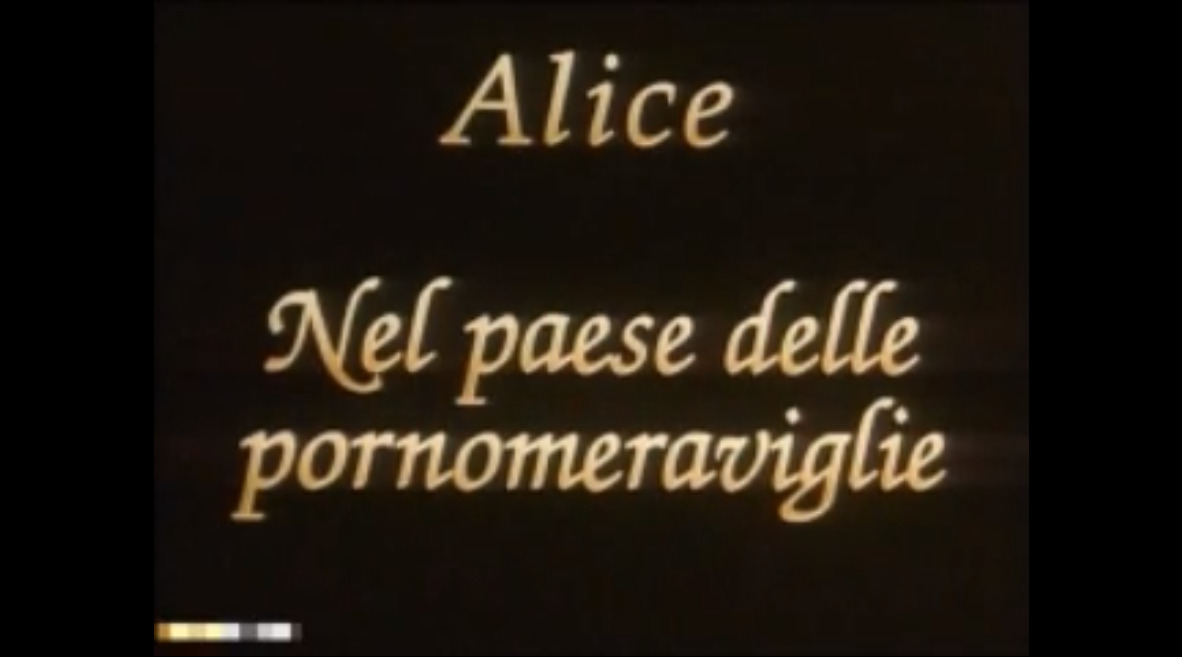 Alice Nel paese delle penomeraviglie