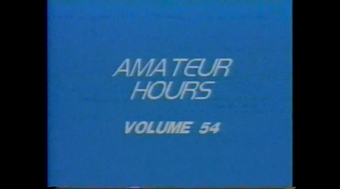 Amateur Hours volume 54