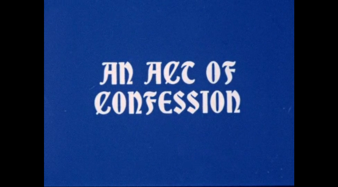 An Act of Confession