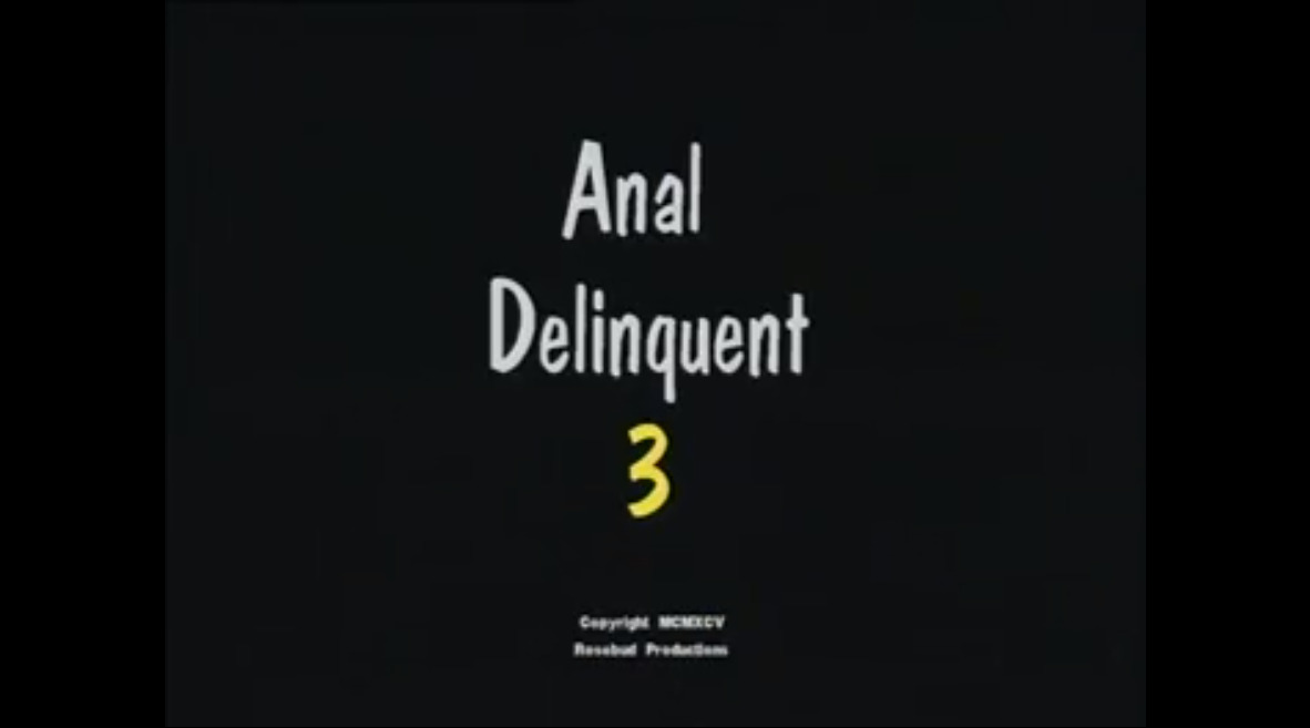 Anal Delinquent 3