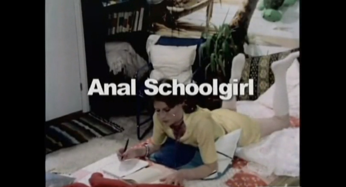 Anal Schoolgirl