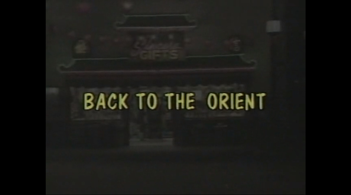 Back to the orient