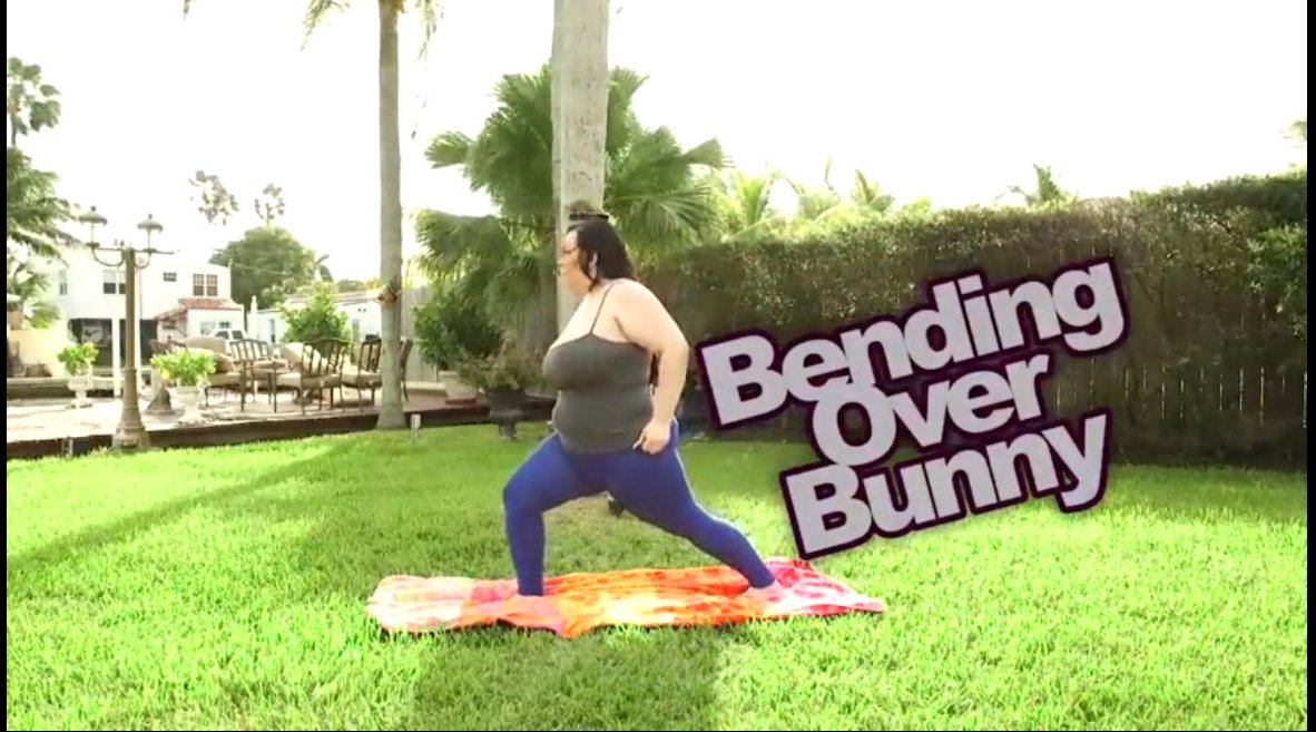 Bending Over Bunny