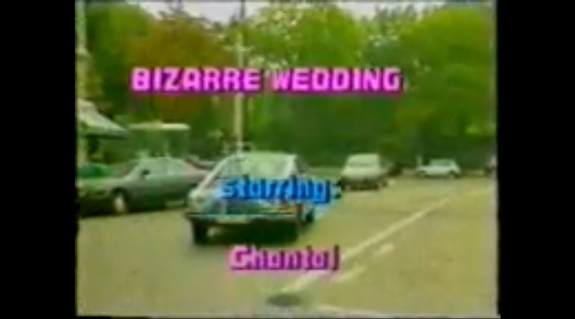 Bizarre wedding
