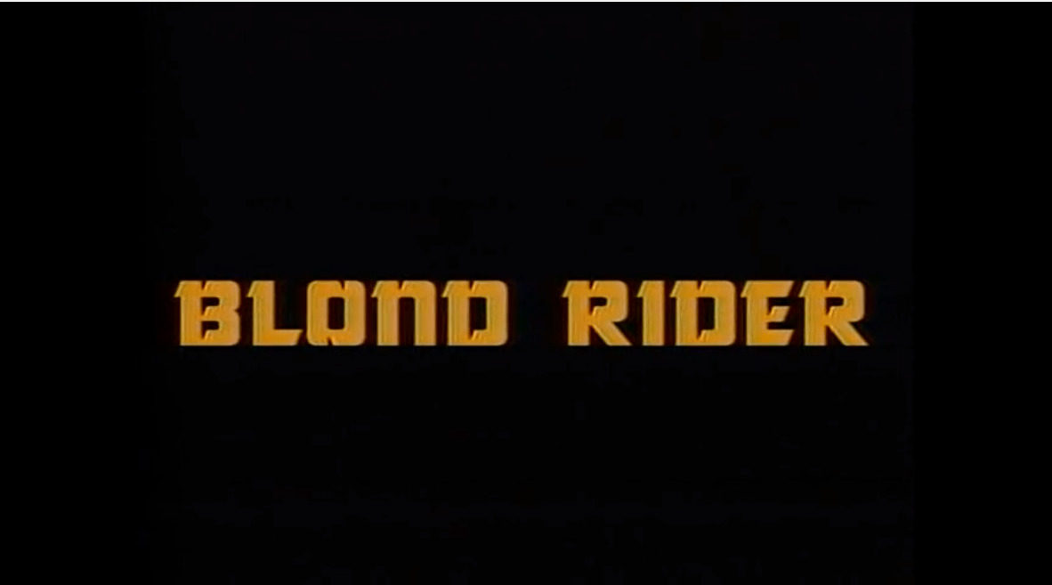 Blond Rider