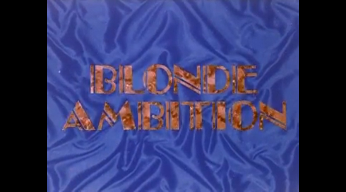 Blondie Ambition