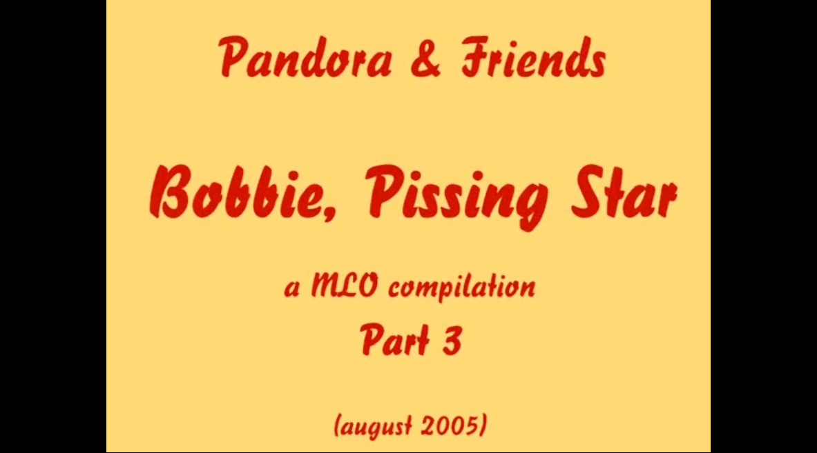 Bobbie, Pissing Star part 3