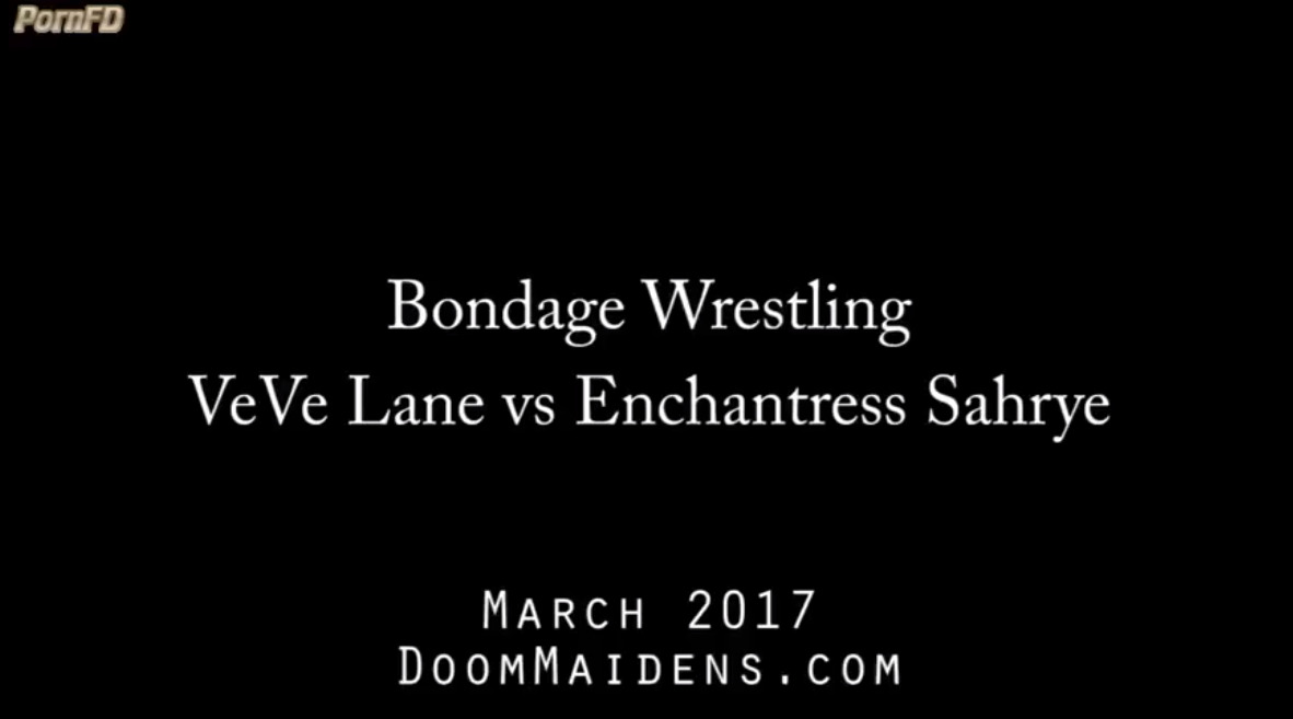 Bondage Wrestling VeVe Lane vs Enchantress Sahrye