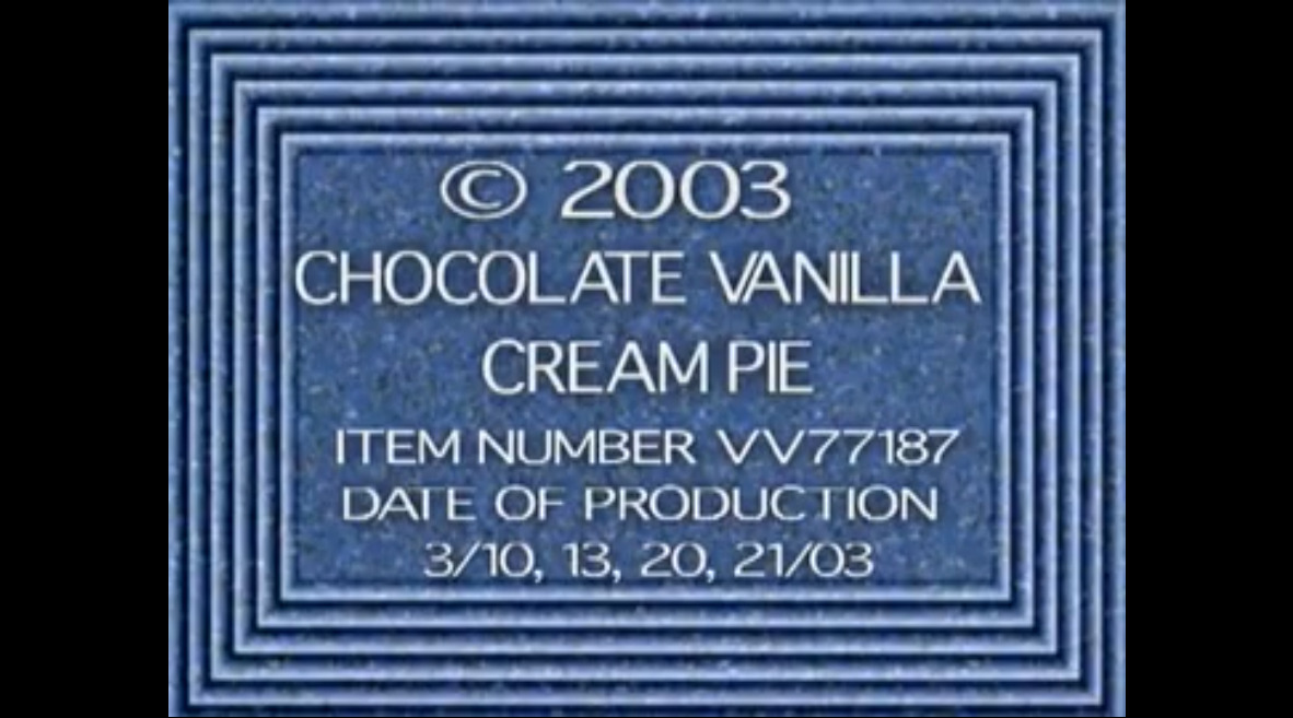 Chocolate Vanilla Cream Pie
