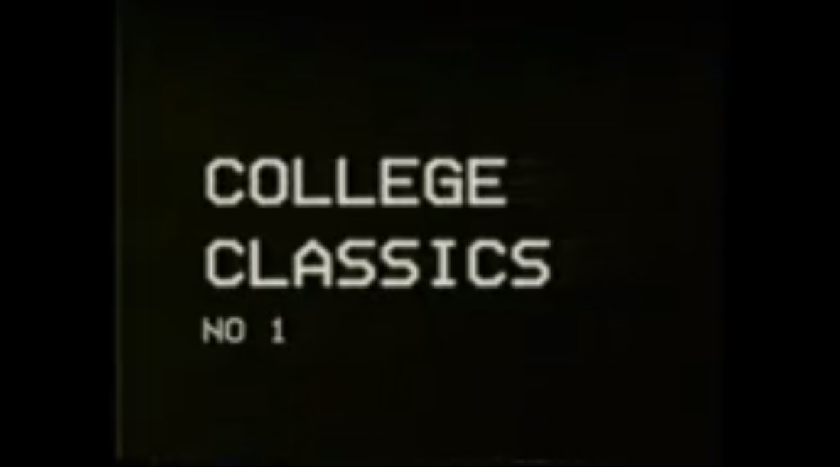 College Classics No 1
