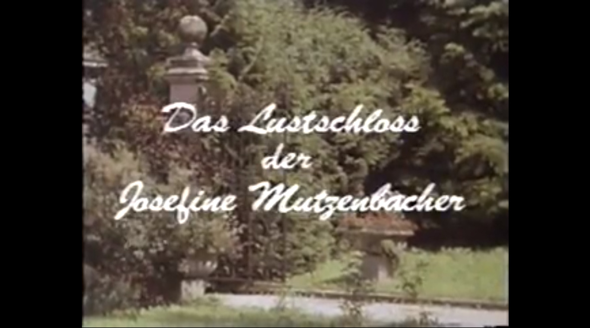 Das Lustschloss Der Josefine Mutzenbacher
