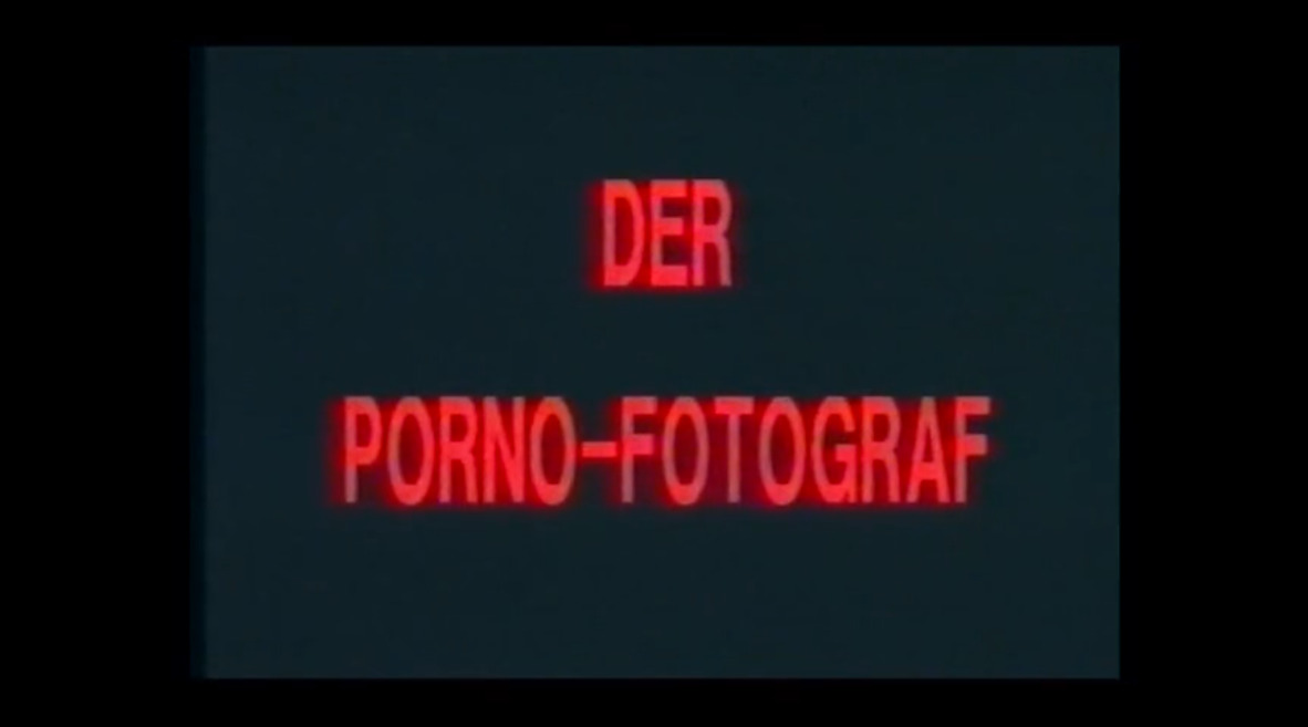 Der porno-fotograf