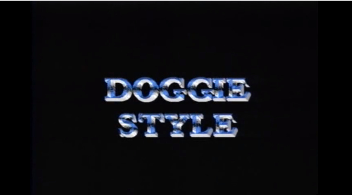 Doggie style