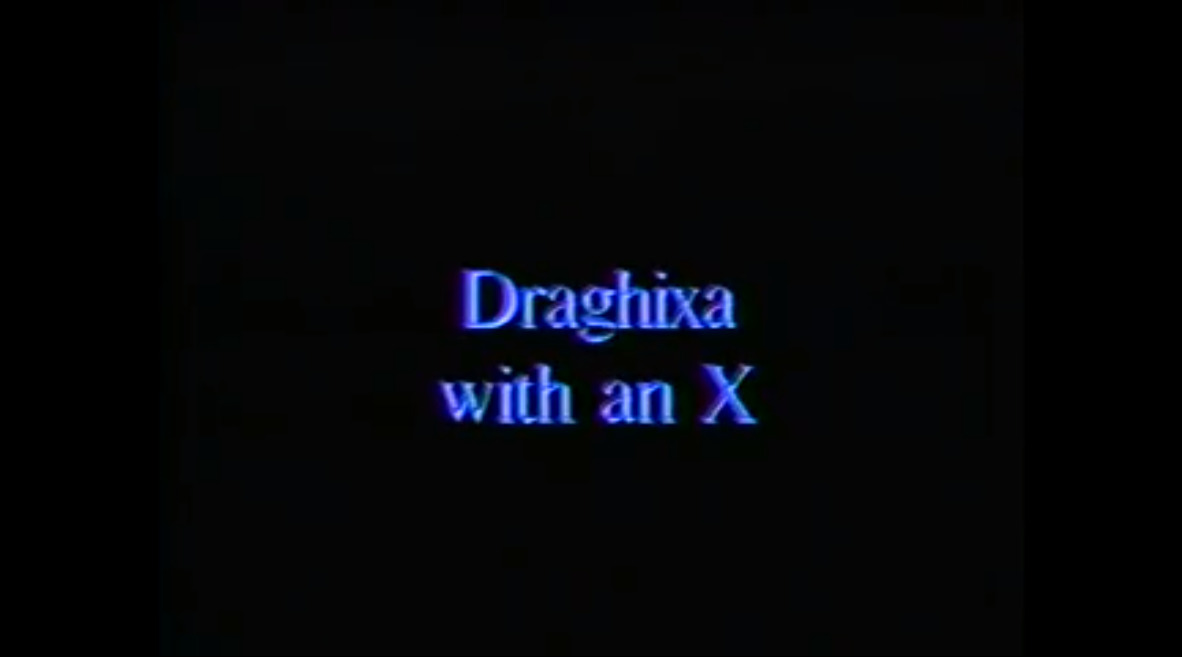 Draghixa with an X