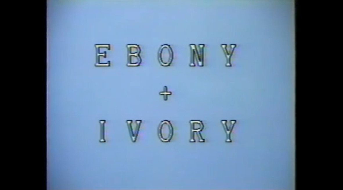 Ebony + Ivory