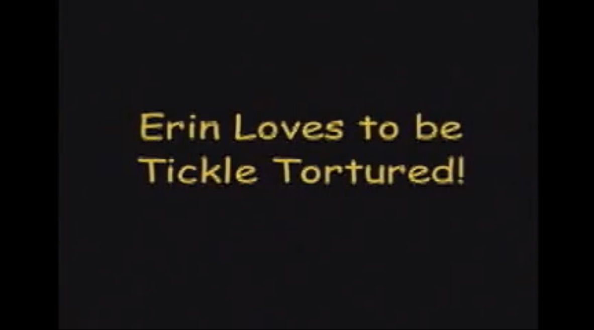 Erin Loves to be Tickle Tortured!