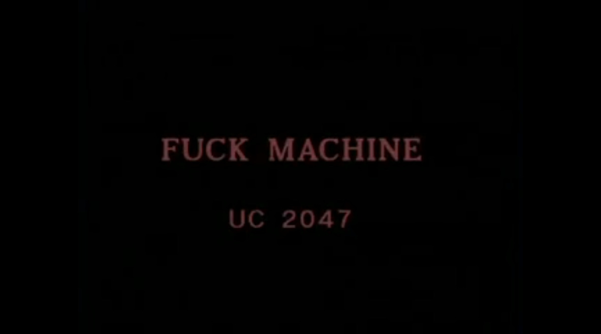 Fuck Machine