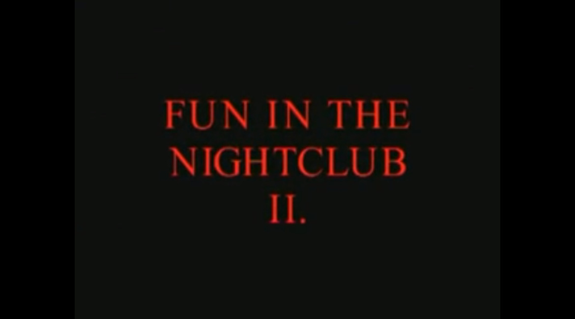 Fun In The Nightclub II