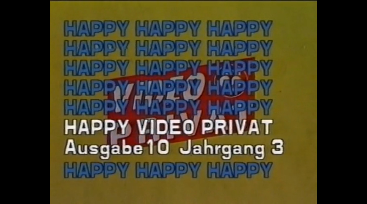 Happy Video Privat Ausgabe 10
