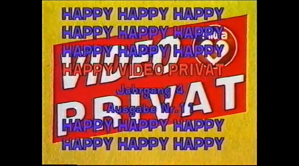 Happy Video Privat Ausgabe 4