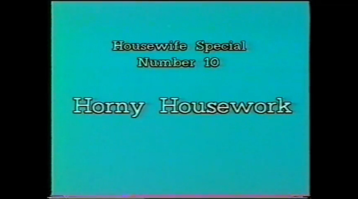 Horny Housework