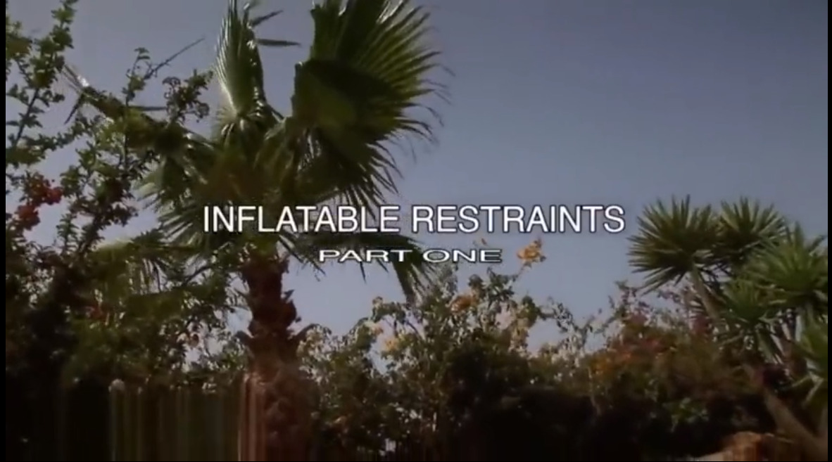 Inflatable Restraints - part one