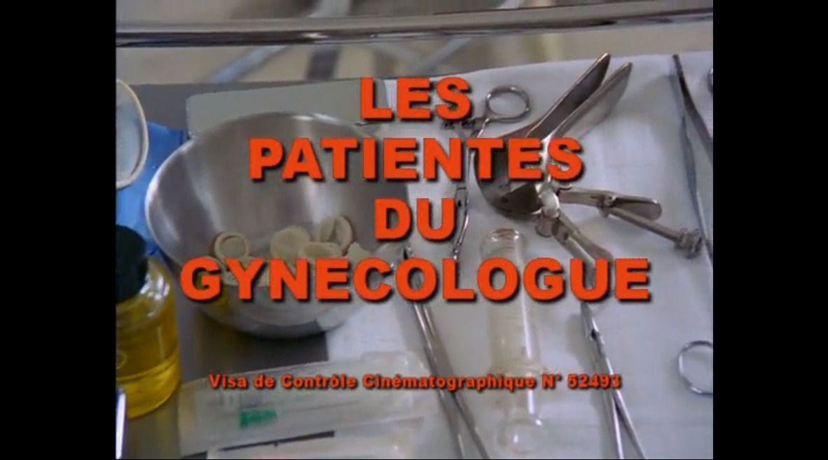 Les patientes du gynecologue