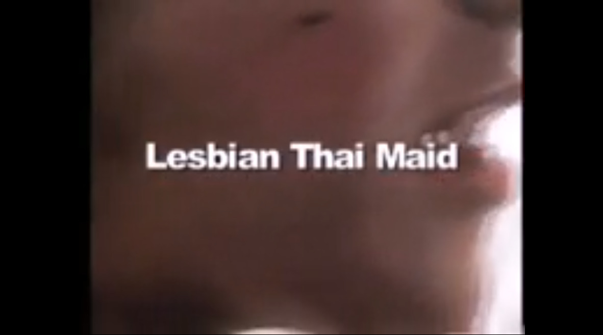 Lesbian Thai Maid
