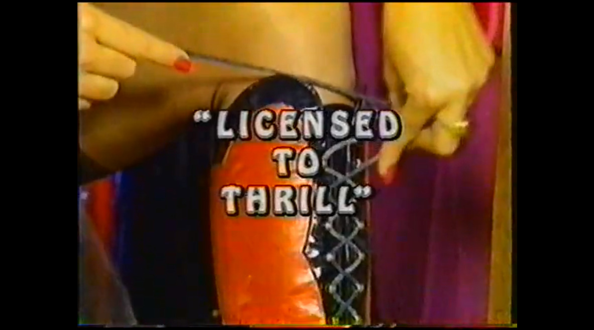 Licensed to Thrill