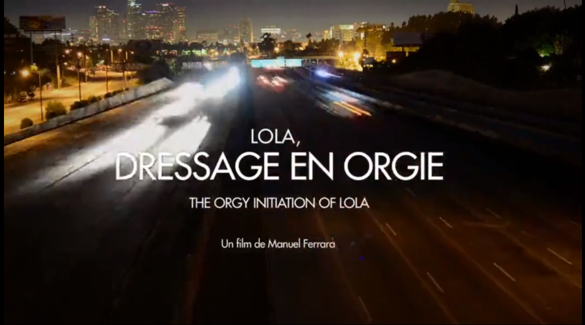 Lola, dressage en orgie
