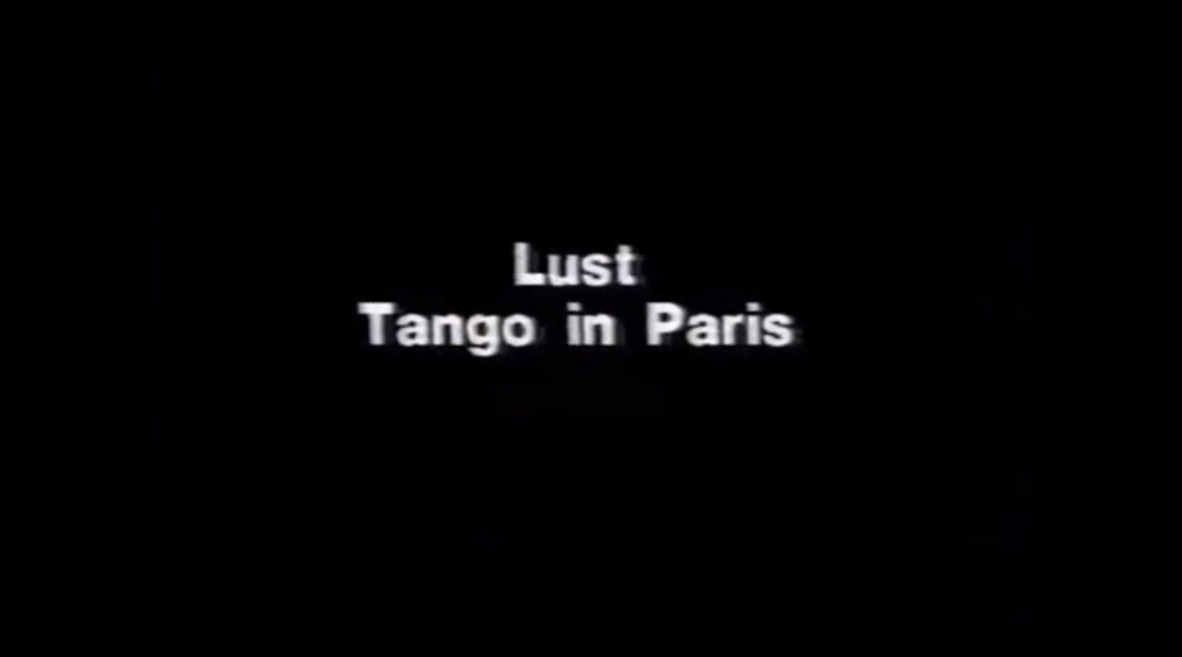 Lust Tango in Paris