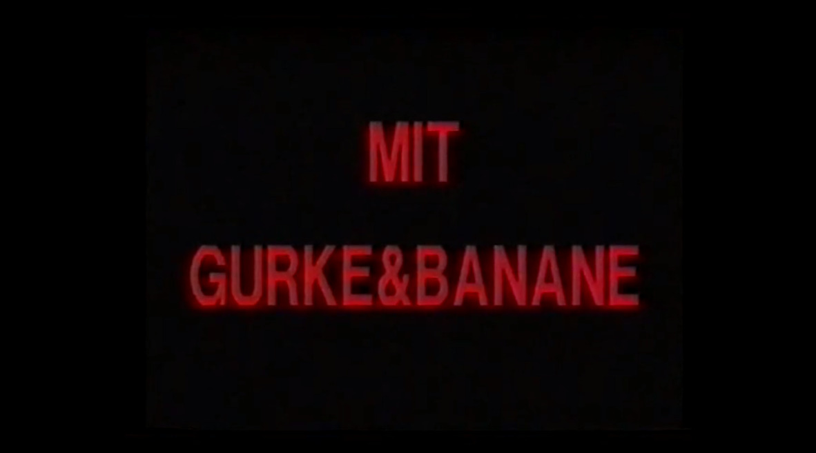 Mit Gurke & Banane