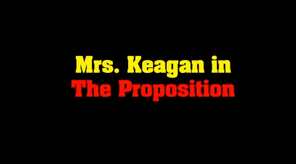 Mrs. Keagan in The Proposition