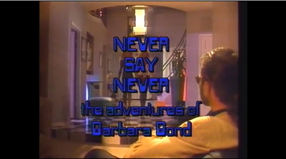 Never Say Never - the adventures of Barbara Bond