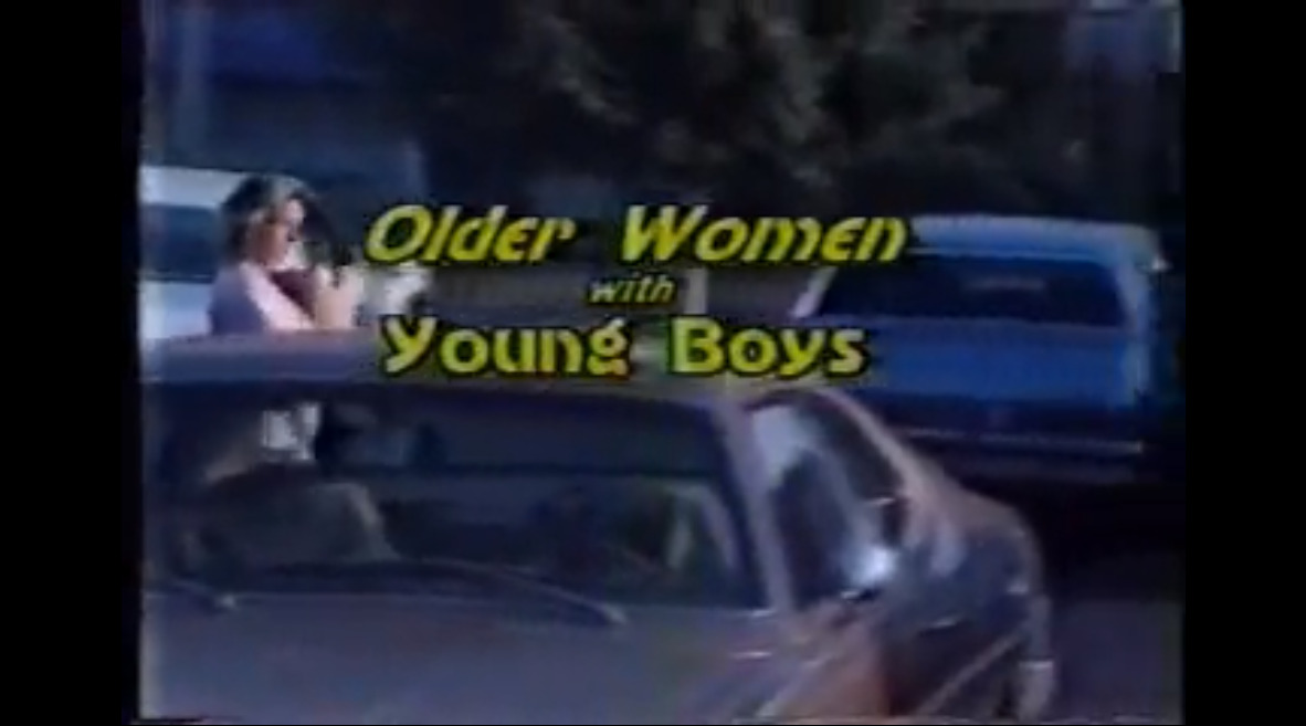 Older Women with Young Boys