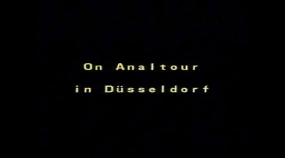 On Anal tour in Düsseldorf