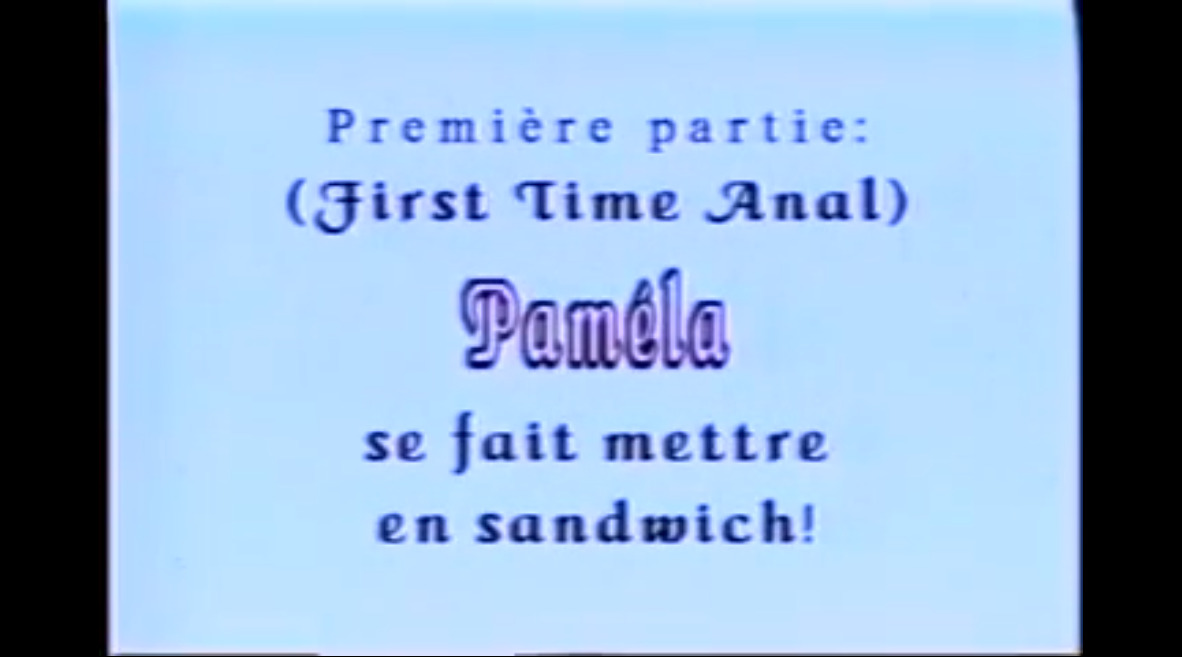 Pamela se fait mettre en sandwich!
