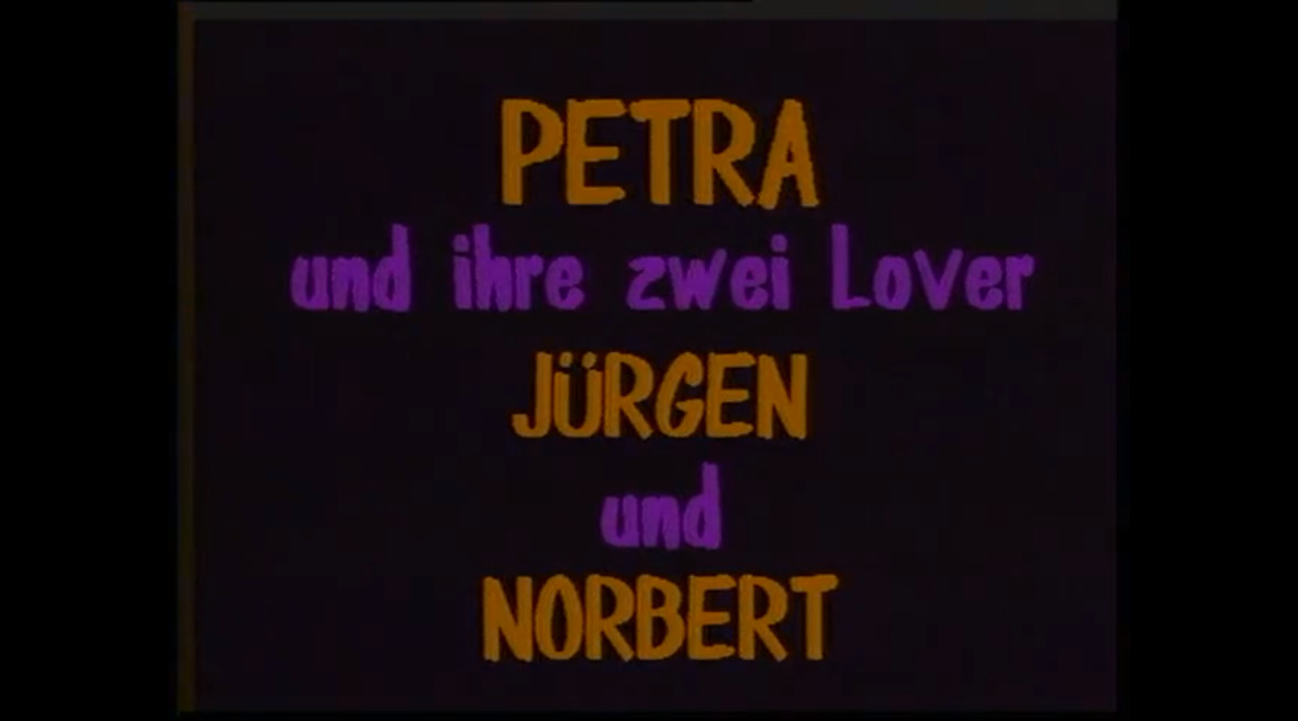 Petra und ihre zwei Lover Jürgen und Norbert