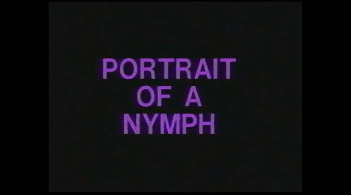 Portrait of a Nymph