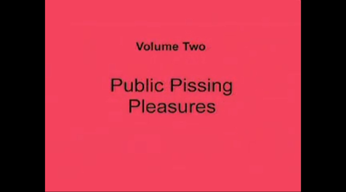 Public Pissing Pleasures volume two