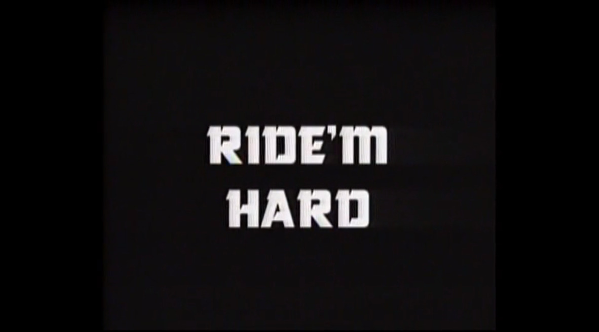 Ride'm Hard