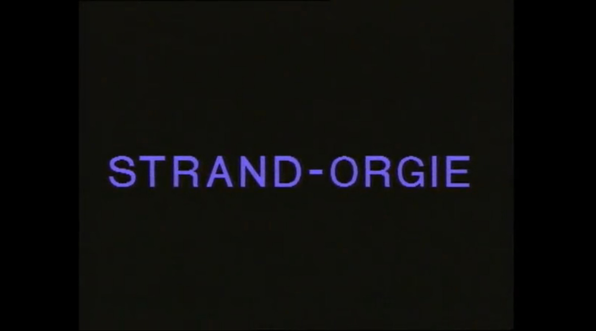 Strand-orgie
