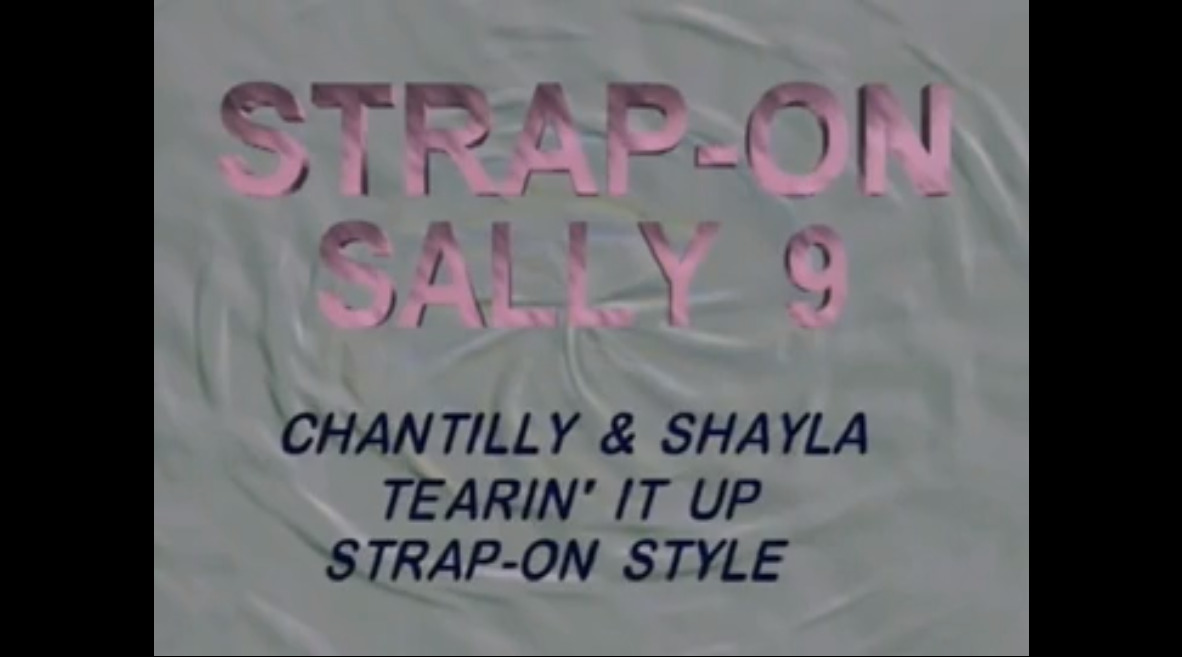 Strap-on Sally 9 Chantilly & Shayla tearin' it up Strap-on style