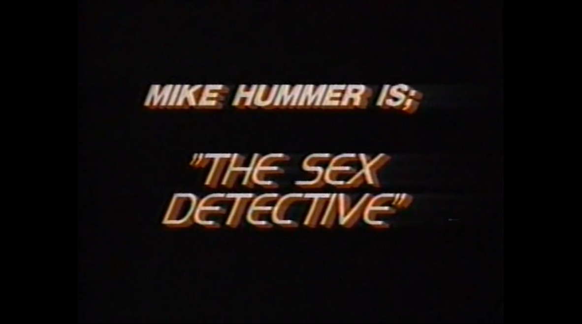 The Sex Detective