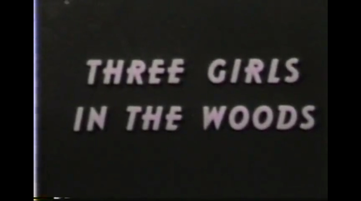Three Girls in the Woods
