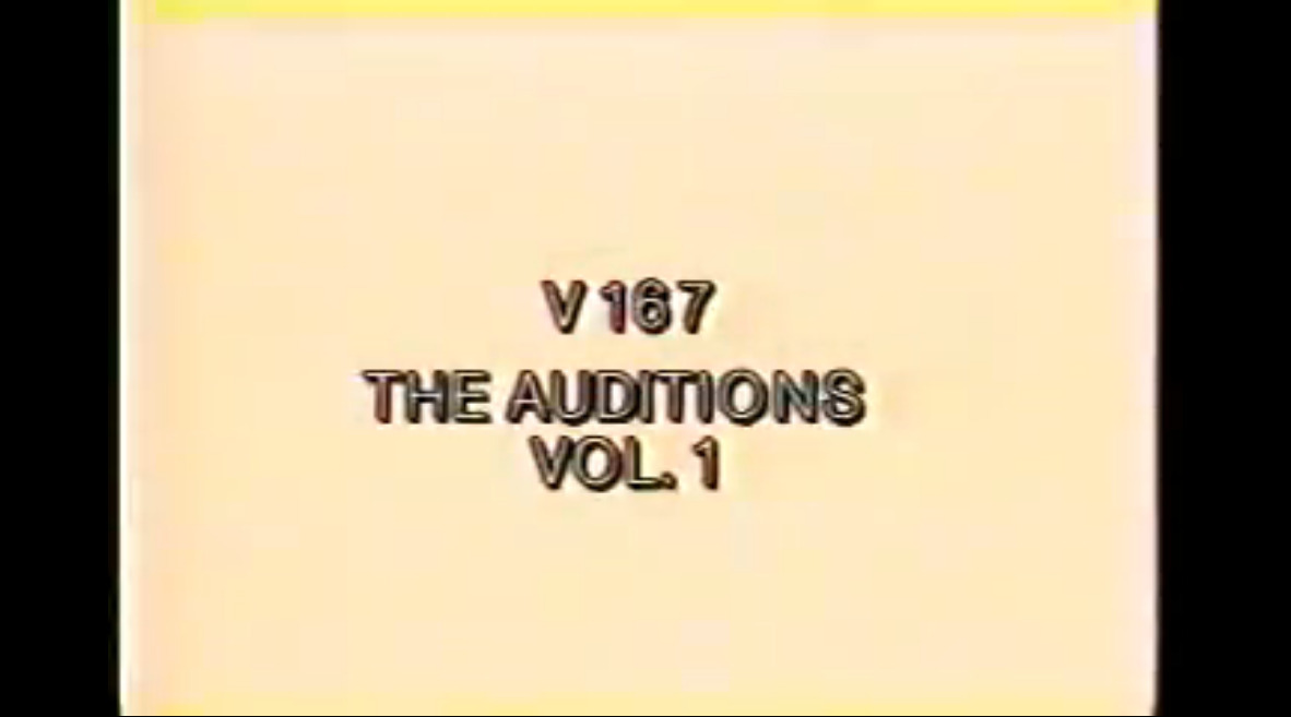 V 167 The auditions Vol. 1