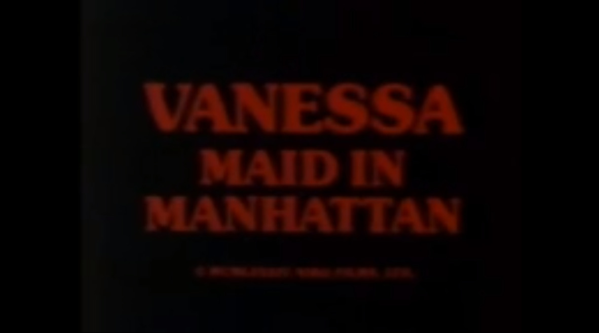 Vanessa - maid in Manhattan