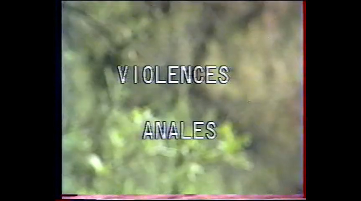 Violences anales
