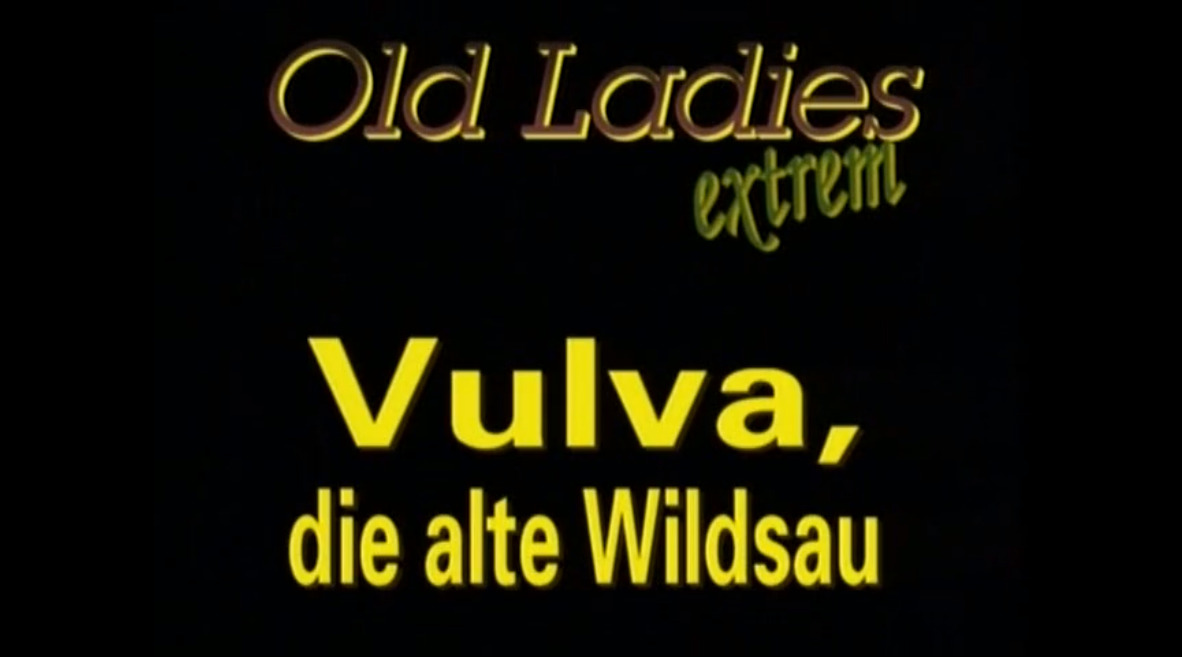 Vulva, die alte Wildsau