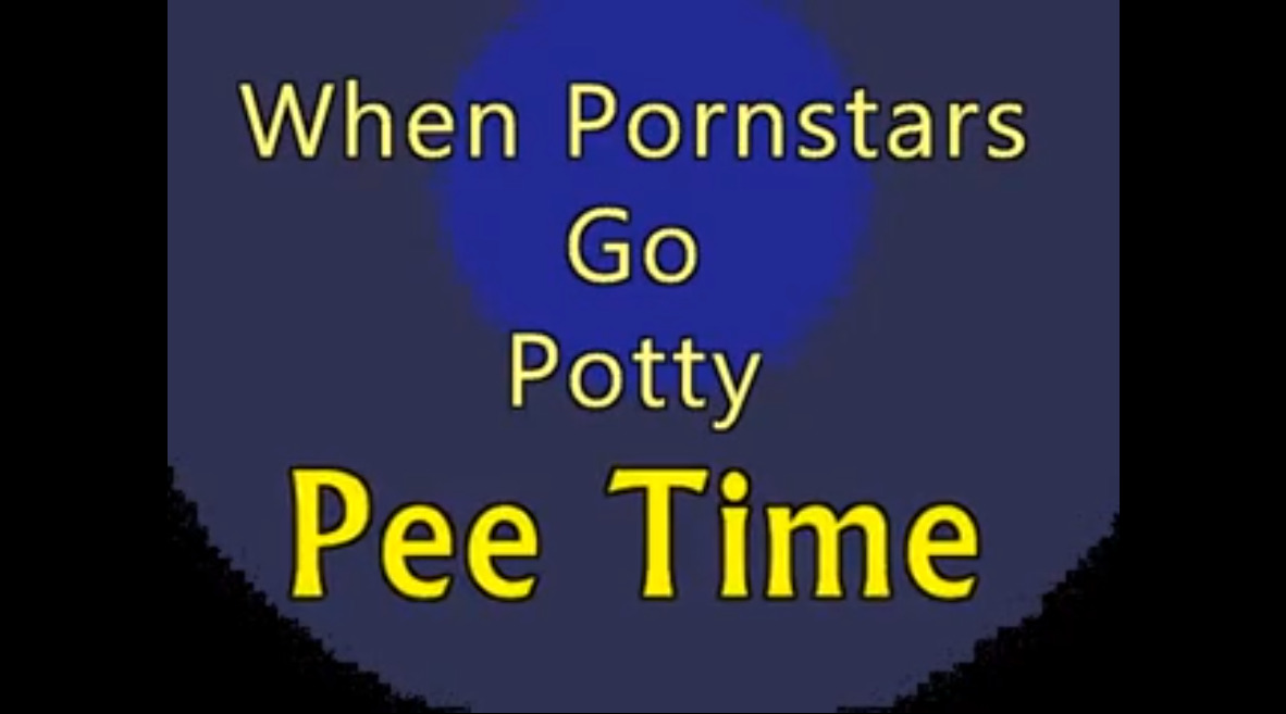 When Pornstars Go Potty Pee Time